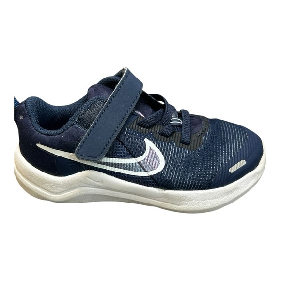 Nike Downshifter Midnight Navy Toddler Boy's Shoes-Sz 8C pre-owned - Picture 1 of 8